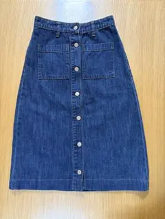 Gapデニムスカート　フロントボタン