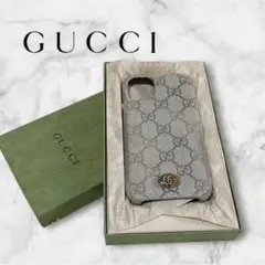 GUCCI グッチ iPhone11 ケース GGキャンバス 箱付き