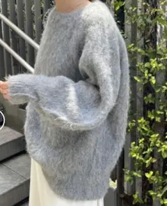 ボリュームスリーブ ニット