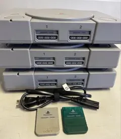 SONY 初代 PlayStation 本体 3台セット通電確認済み