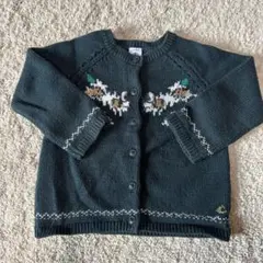 プチバトー カーディガン 86センチ 24m