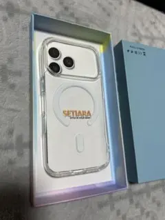 iPhone17pro max 用 クリアケース（MagSafe対応・磁力強化）