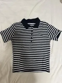 ZARA 半袖ポロシャツ　ボーダー