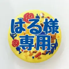 【はる様専用】ディズニー刺繍缶バッジ