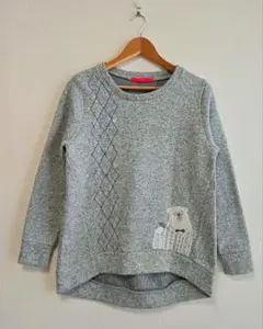 【美品】graniph　裏起毛トレーナーのサムネイル