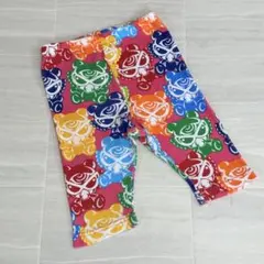 ヒステリックミニ «90» カラフル テディー 総柄 レギンス パンツ