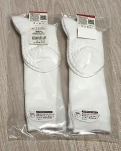 Tabio 靴下屋　キッズ　靴下 白　13~15cm 滑り止め付き　二足セット