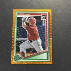 佐々木麟太郎 2025 Optic ORANGE VELOCITY MLBカード