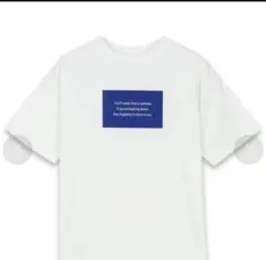 新品タグ付 神戸レタス スクエアロゴTシャツ オフホワイトMサイズのサムネイル