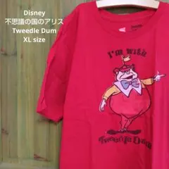 不思議の国のアリス　トゥイードゥルダム　Tシャツ