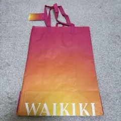 ✨未使用✨ハワイ　ワイキキマーケット　WAIKIKI グラデーションエコバッグ