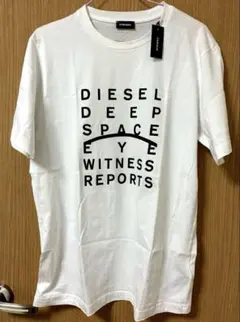 DIESEL ホワイト Tシャツ 新品タグ付き