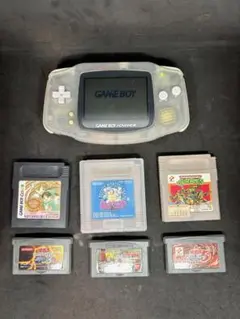 【まとめ売り】　【動作確認済】　ゲームボーイアドバンス　本体　ソフト　6個