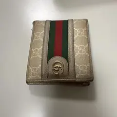 GUCCI オフィディア GGスプリーム 二つ折り財布のサムネイル