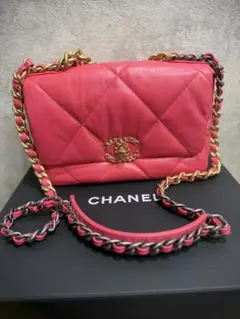 CHANEL 2014年 エディンバラコレクション チェーンショルダーバッグ 