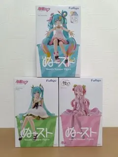 【未開封】初音ミク ぬーどるストッパーフィギュア 3種セット