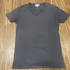 DIESEL ダークグレー Vネック Tシャツ M