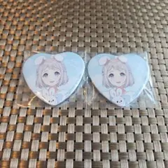 学園アイドルマスター GiGO 葛城リーリヤ ハート缶バッジ フォトカード