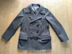 ◆Right-on◆ライトオン◆ピーコート◆日本製◆チャコールグレー◆Mサイズ◆