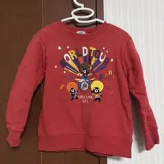 DOUBLE ワールドツアー トレーナー 赤