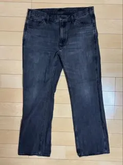 UNIQLO フレアジーンズ 35 ブラック