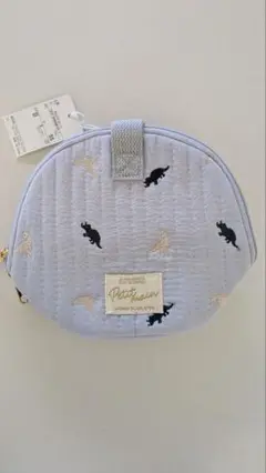 【新品・未使用】プティマイン保冷総柄刺繍マルチポーチ