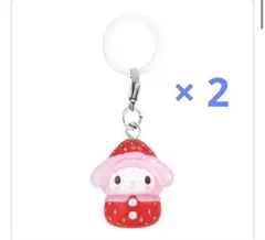 サンリオ　いちごめじるしアクセサリー　マイメロ　2点セット