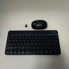 logicool ワイヤレスキーボード◆マウスセット MK245nBK