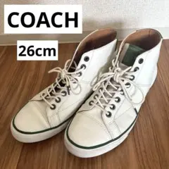 【coach】26cm/メンズ靴/レザー/スニーカーのサムネイル