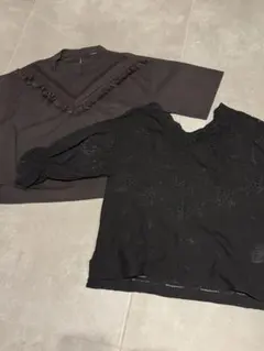 (最終値下げ) コットンブラウス 2点セット