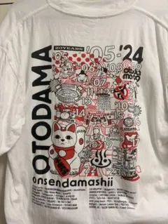 OTODAMA 20周年記念 2024 Tシャツ ホワイト 半袖