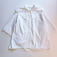 Thomas Magpie T/C Broad ruffle shirt ＊美品 - メルカリ