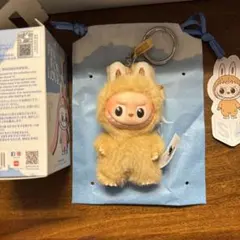 【正規品】ラブブ LABUBU イニシャル S ミニ ぬいぐるみペンダント 新品