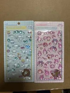 サンリオ　ボンボンドロップシール　2枚セット