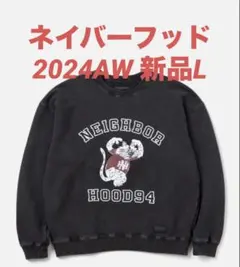 【新品L】PIGMENT DYED SWEAT SHIRT LSのサムネイル