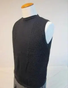 ★GRIFONI × SHIPS★イタリー製★ニットベスト★４６（M）グレイ