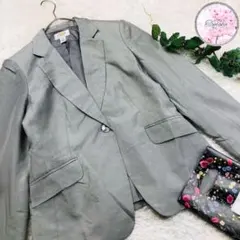 【光沢感のある落ち着いたジャケット！】Talbots タルボット　8　シルク混のサムネイル
