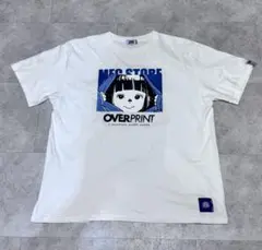 【希少XXL】OVER PRINT × MFC STORE コラボ Tシャツ 白のサムネイル