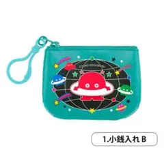 コスモ星丸 ガチャ 小銭入れ B ブルー