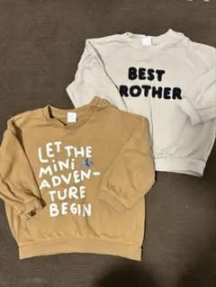 H&M トレーナー92cm 2点セット