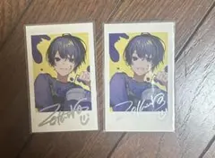 歌い手　ぜくろ　STELLA ランダムチェキ風トレカ　サイン入り 歌い手 ぜくろ STELLA ランダムチェキ風トレカ サイン入り にじ