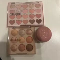 デイジークアイシャドウ2点、フィーリップアンドチーク、チーク2点の合計4点セット