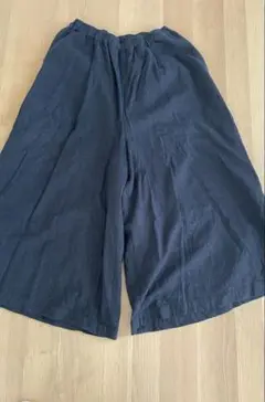綿麻　パンツ