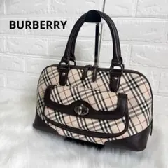 バーバリー (Burberry)ミニボストンバッグ バーバリーハンドバッグミニボストンバックBURBERRY