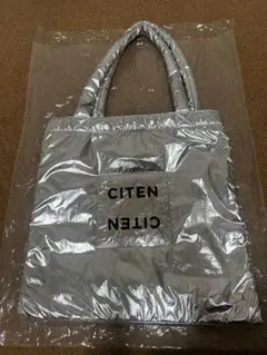 CITEN シテン シルバー トートバッグのサムネイル