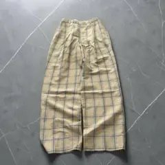 archive checkde slacks grunge y2k buggy