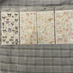 サンリオ 大人の図鑑シール クロミ マイメロ シナモロール キキララ 4種セット