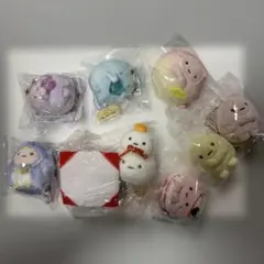 8個　たぴおか　てのりぬいぐるみ　すみっコぐらし　セット