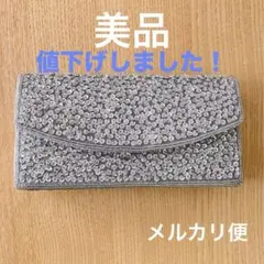 【値下げしました！】パーティバッグ シルバー スパンコール 和装にも