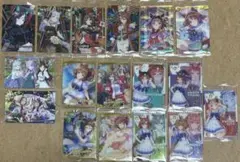 ウマ娘 ツインウエハース 第8R カード 17枚セット